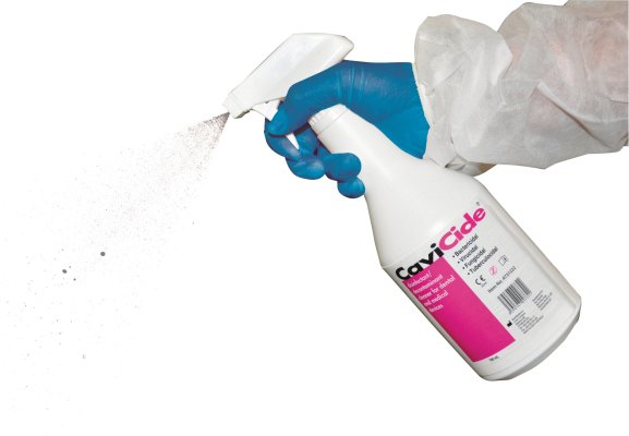 dental impression disinfectant spray